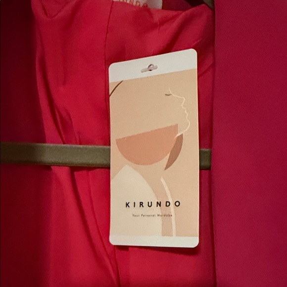 Chic Pink Women's Blazer - Picture 3 of 4